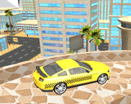 Crazy taxi car simulation game 3d