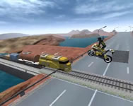 Highway traffic moto stunt racer game jtkok ingyen
