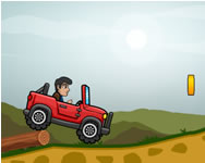 Hill race adventure kocsis HTML5 játék