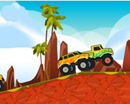 Monster truck racing game kocsis HTML5 játék