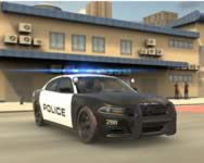 Police car simulator kocsis HTML5 jtk