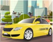 Taxi driver kocsis HTML5 jtk