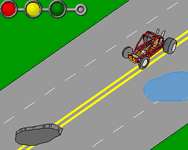 Hot Rod Racing kocsis HTML5 játék
