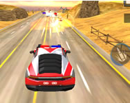 Police car chase crime racing games online