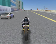 Police motorbike race simulator 3D kocsis ingyen játék