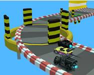 Racecar steeplechase master kocsis HTML5 játék