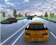 Rocket cars highway race kocsis HTML5 játék