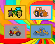 Tractor coloring pages kocsis HTML5 játék