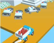 Truck deliver 3D kocsis HTML5 játék