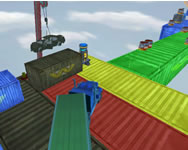 Truck simulator parking 3D kocsis HTML5 játék