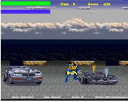 Wolverine car smash kocsis HTML5 játék